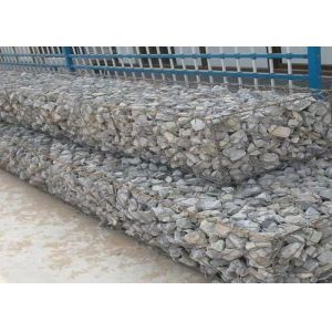 China Scour Resist 3.05mm Gabion Mesh Basket For Roadway on sale