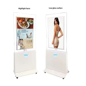 Business Indoor LCD Digital Signage 55 Inch Floor Standing Advertising Display