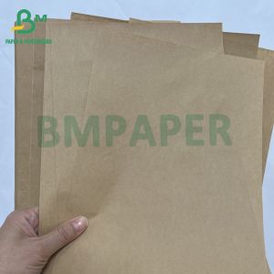 High Strength Good Extensible 70 90 GSM Brown Kraft Paper Burst Resistance
