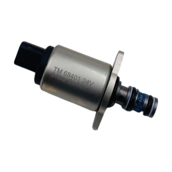 Express Shipment TM68401 Excavator Solenoid Valve 24V 20bar for Durable Hydraulic System