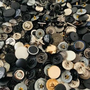 wholesale 17MM zinc alloy snap button cap gun metal button