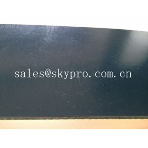 Structure Flat PVC conveyor belt for logistic Industry , 3500mm max. wide