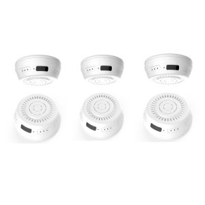 CE Certification DC 3.7V Hidden Camera Smoke Detector With Audio