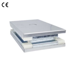 Modular Cleanroom Wall Panels , 60mins Fireproof Rock Wool Sandwich Panel