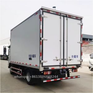 Factory Hot Selling Isuz U ELF Refrigerated Van Box Truck Cold Storage Car