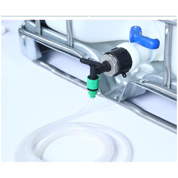 S60*6 Non Leakage IBC Tank Drum Plastic Fittings Check Valve for Irrigation Connector