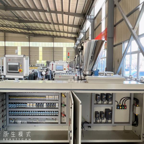 Conical Twin Screw Extruder PVC Plastic Extruder Machinery 100kg/H-350kg/H