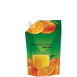 High Barrier Customized Print Juice/Fruit Dirnk Spout Bag Plastic Stand Up Pouch