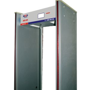 Fireproof Waterproof Walk Through Security Metal Detectors Shockproof