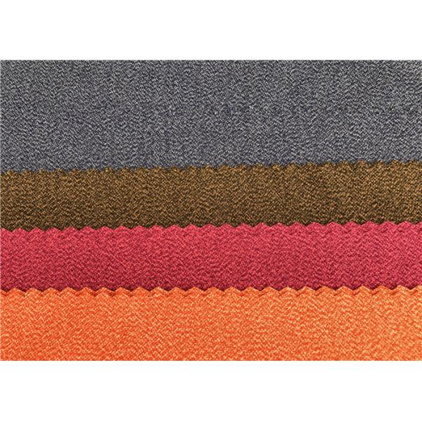 Two - Tone Orange Waterproof Fabric 400D High Color Fastness Moisture Permeable