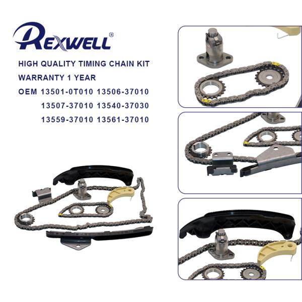 13559-37010 13501-0T010 13506-37010 13507-37010 13540-37010 13561-37010 Engine Valve Timing Chain kit for Toyota Yaris Verso Prius 2ZR 1.8