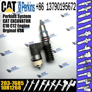 Engine C-10 C-12 CPT372 Fuel Injector 203-7685 2037685 10R-1268 10R1268 For CAT
