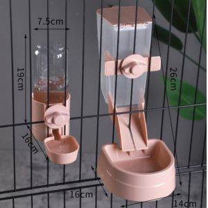 Hanging Automatic Pet Cage Suspended Water Dispenser