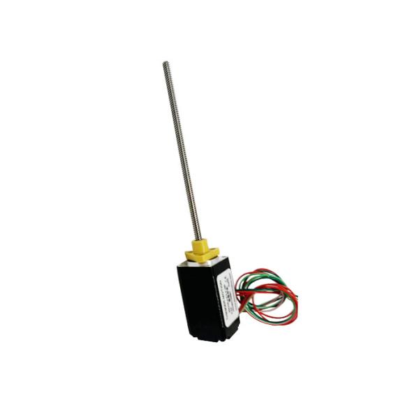 High performance 20mm (Nema 8) hybrid stepper motor, bipolar, 4-lead, ACME screw