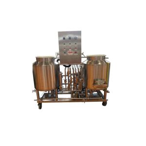 Semi Auto Control Pilot Brewing Equipment 100L Electric Heating For Pub / Hotel