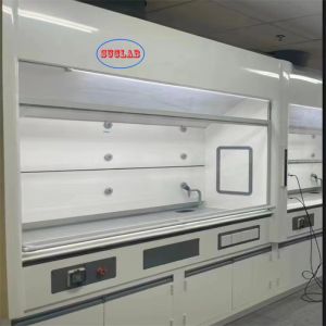 Microcomputer Control System Chemical Fume Hood  Pp Ventilation Cabinet for Efficient Operation