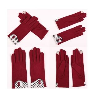 Quality Lady dress gloves, touching effect, classic style for sale