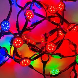 Quality Outdoor IP67 40mm Pixel LED Point Light with High Brightness and DMX512 Control for sale