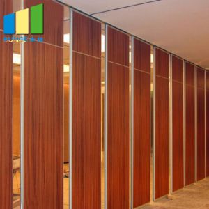 Collapsible Wooden Sliding Partition Walls / Acoustic Folding Wall