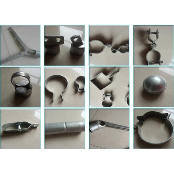 Professional Chain Link Fence Fittings Enclosed Post / Line Wire OEM Style