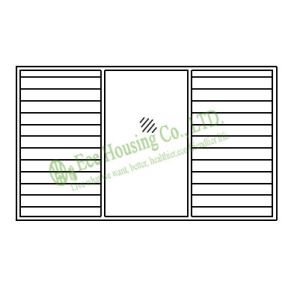 Aluminum Glass Louvered windows,Hurricane-proof Louvered windows,shutters