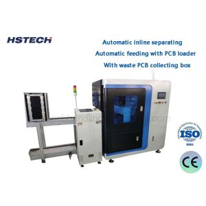Automatic Inline Separating 1.1KW Circular Blade Inline Vcut PCB Depaneling