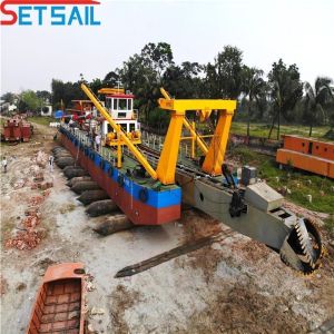 Cutter Suction Sand Ship with Diesel Engine and Cutter Head Diameter from 1000
