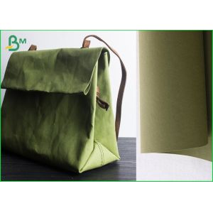 Dark Green 150cm Width Washable Kraft Liner Paper Untear Surface And Fastness