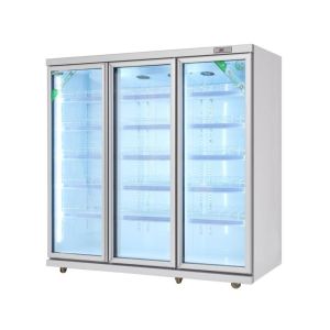 Air Cooling Soft Drink Upright Display Cooler Commercial 220v 60hz