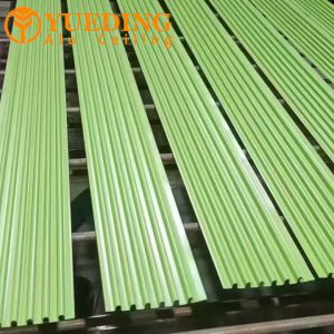 Semi Circular Arc Aluminum Corrugated Panels 1.2mm for Curtain Wall Door Head