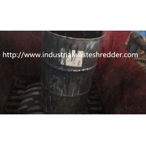 Industrial Metal Drum Shredder Machine Custom Output For Hollow Containers