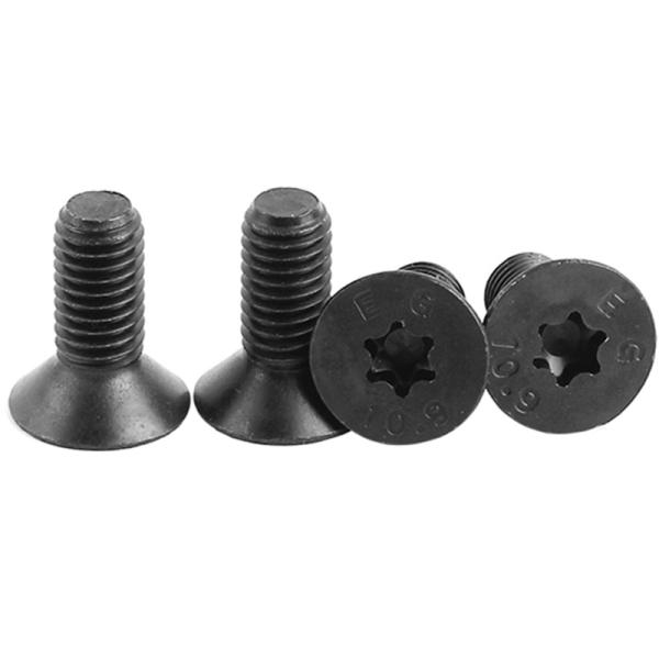 Alloy Steel Countersunk Quincunx Black Screw And Fastener Torx Screw