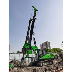KR 125ES Hydraulic Rotary Drilling Rig Machine Foundation Pile With Cummins