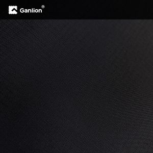 Anti UV Moisture Proof Police Black Uniform Fabric Ripstop 3*3