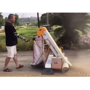 Mobile Self Walking Grain Collecting And Bagging Machine ISO certified