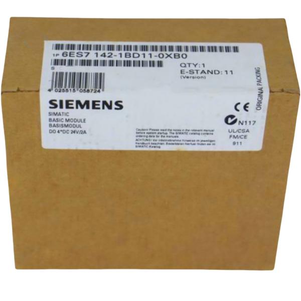 SIEMENS 6ES7142-1BD11-0XB0 SIMATIC DP, BASIC MOD. BM142 F. ET 200X, 4DO 24V DC
