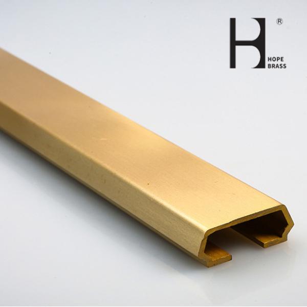Luxurious Home Building decoration Material brass extrusions Copper Alloy