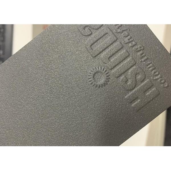 Buy Customized Metallic Effect Rough Polyester Epoxy Coating In Aluminum Profile at wholesale prices