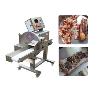 500kg/H Adjustable Automatic Slice Meat Machine