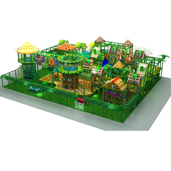 Buy Jungle Themed Kids Indoor Playground Equipment Fireproof ODM Available at wholesale prices