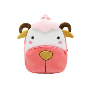 BPA Free Plush Cute Kids Backpacks , Environmentally Friendly Toddler School
