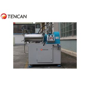 Water Based Horizontal Bead Mill Paint Milling Nano Scale With PLC Control Panel