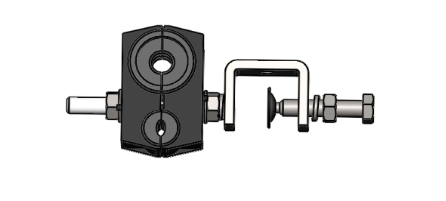 Adss Fittings Feeder Cable Clamp 2 Way For 1x(4.8–7)+1x(15–22)Mm Cables