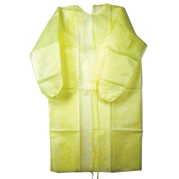 Personalized Hospital Polypropylene Isolation Plastic Disposable Gowns For