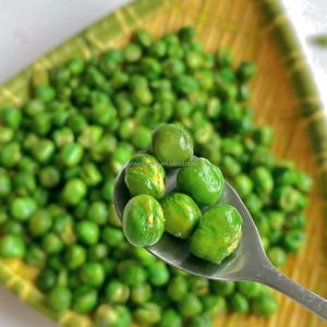 Palm Oil Organic Dried Green Peas Semi Soft Dried Salted Peas