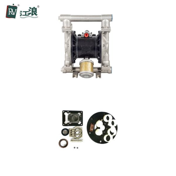 Buy 1" Solvent Diaphragm Pump Stainless Steel Pneumatic 8.4 Bar at wholesale prices