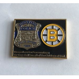 Wholesale Gold Plated Custom Police Metal Challenge Coin with factory price