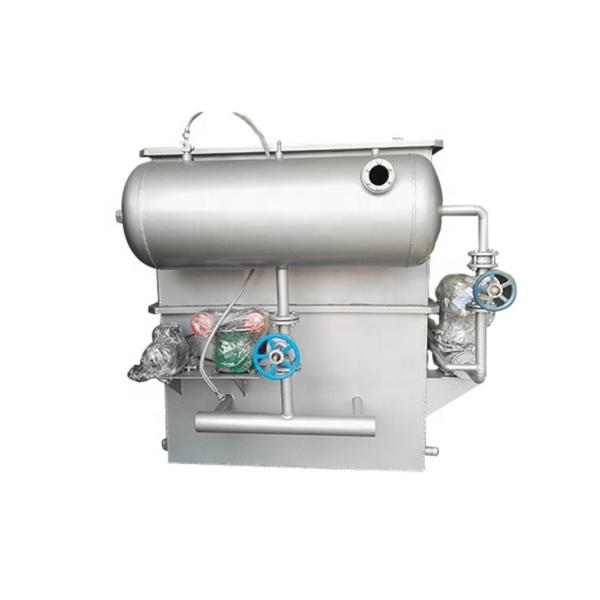 Organic Sewage Pre-treatment Air Float Device in Silver for Machinery Repair
