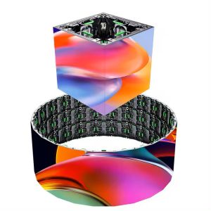 China P2.5 Bendable Led Screen Display Soft Module Fullcolour Flexible led display OEM on sale