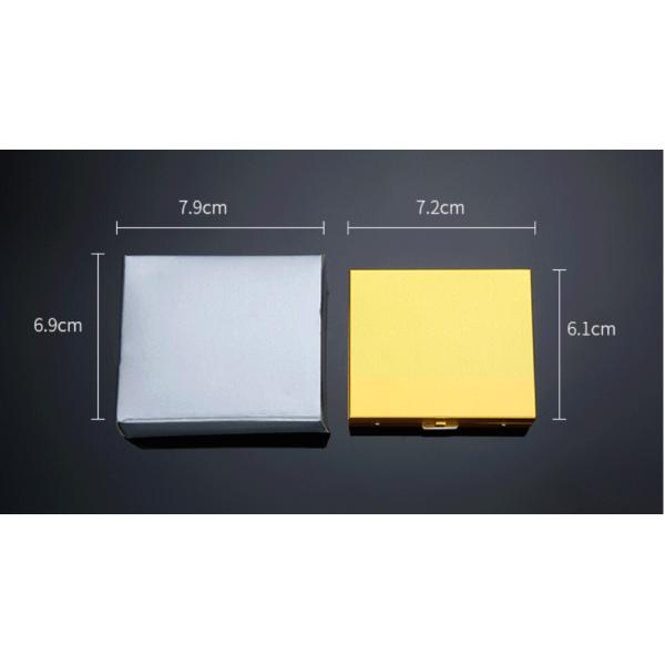 Portable Round 16mm Color Metal Dice Set Creative Leisure Aluminum Alloy Dice